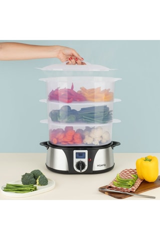 Stoomkoker - 12 l - 1000 W