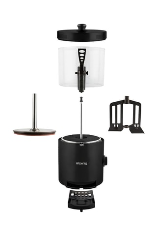 Distributeur warme chocolade - 3 l - Zwart