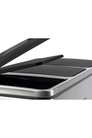 Roestvrijstalen Pedaalemmer -  3 x 18 l