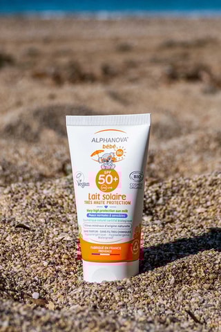 Lait solaire bio bébé SPF50 - 50 ml