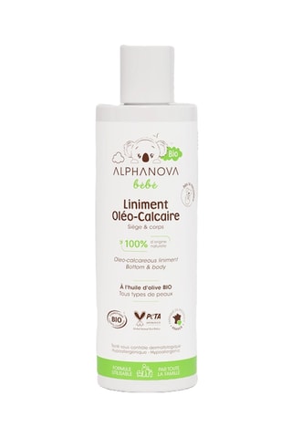 Liniment oléo-calcaire bio Alphanova Bébé - 200 ml