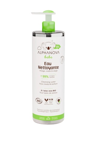 Eau nettoyante bio Alphanova bébé - 400 ml
