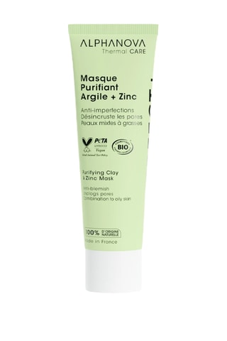 Masque purifiant argile zinc anti-imperfections Thermal Care Perfect+ bio - 50 ml