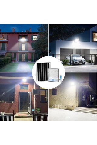 Luce LED Titan - 20 W - Grigio - 12 h di autonomia - Classe F