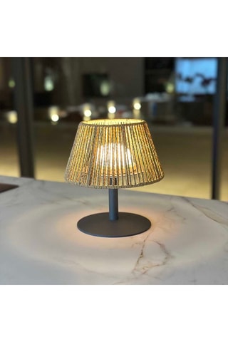 2 lampade da tavolo LED Raffy - 1 W - Beige - 8 h di autonomia - Classe G