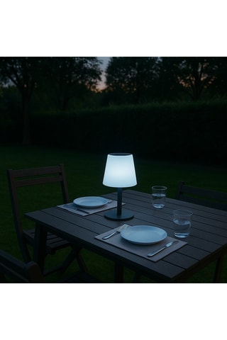 2 lampade da tavolo LED Standy Tiny - 1,2 W - Bianco - 8 h di autonomia - Classe G