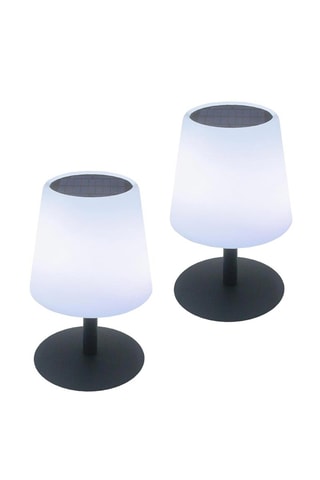 2 lampade da tavolo LED Standy Tiny - 1,2 W - Bianco - 8 h di autonomia - Classe G