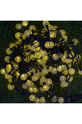 2 decorazioni a energia solare luminose Festy White Festy - Giallo - 580 cm