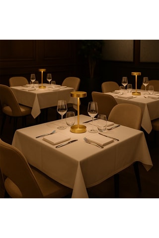 Lampada da tavolo LED senza cavo Sandy Mini - Dorato - 2 W