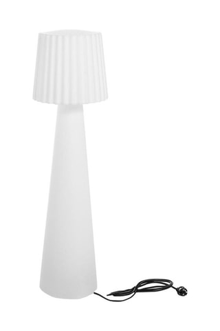 Lampada da terra Lady W150 - Bianco e nero - 2 x 15 W e 20 W