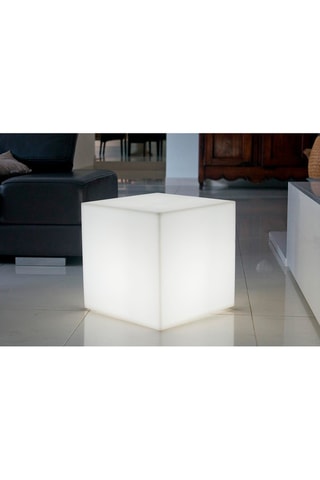 Cubo luminoso presa elettrica Carry W40 - Bianco - 13 W