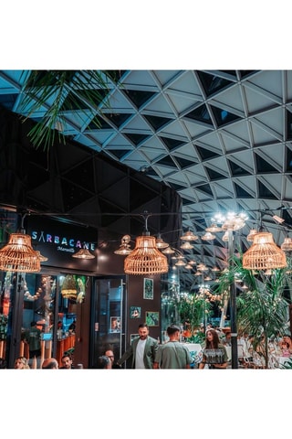 Decorazione solare LED Fantasy Cord Solar - Bianco caldo