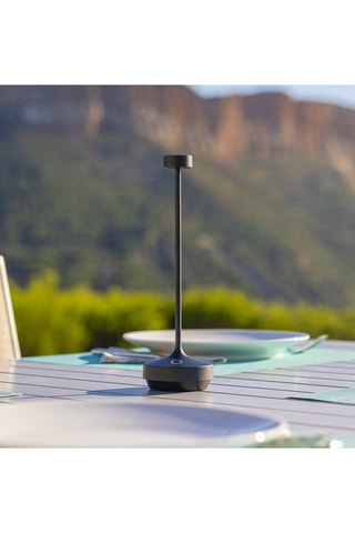 Lampada da tavolo LED senza fili Ruby - Nero