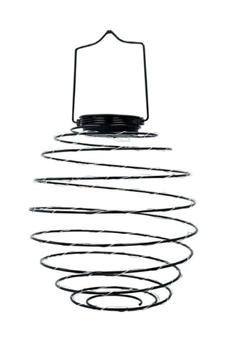 Spirale luminosa solare LED Orion - Nero - 1 W
