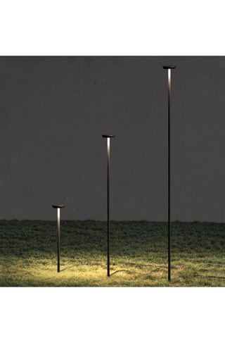 Lampioncino a energia solare LED Pin - Nero - 2,2 W