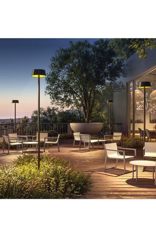 Lampada da terra a energia solare Sundress - Nero - 4 W