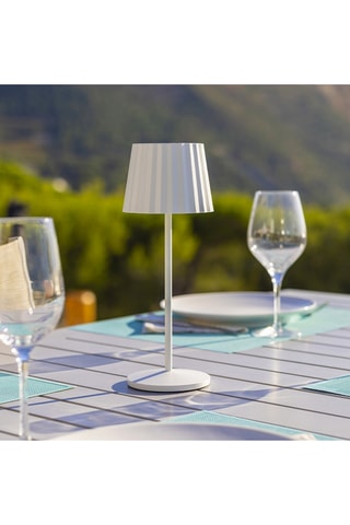 6 lampade da tavolo LED Abby - Bianco - 2 W