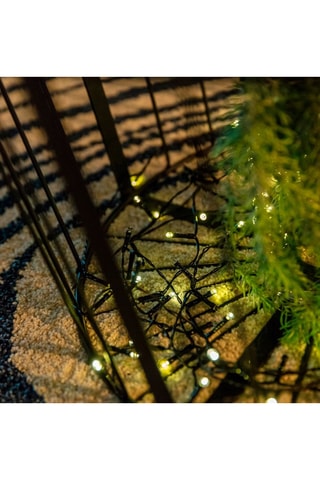 Decorazione solare LED Party Milky Solar - Bianco caldo