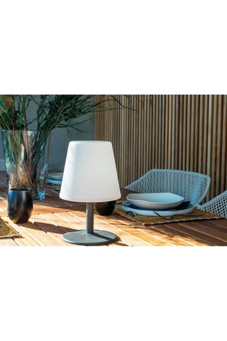 4 lampade LED da esterno Standy Mini Rock - Bianco e nero