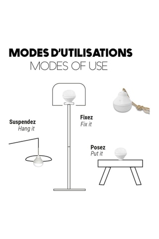 Decorazione luminosa Molly Light - 6 m-Bianco caldo - IP64