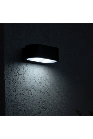 Applique LED Noxis - 9 W - Nero - 26 h di autonomia - Classe G