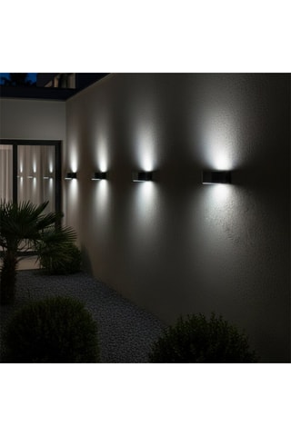 Applique LED Noxis - 9 W - Nero - 26 h di autonomia - Classe G