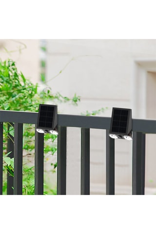 Applique LED Striker - 7,3 W - Nero - 12 h di autonomia - Classe G