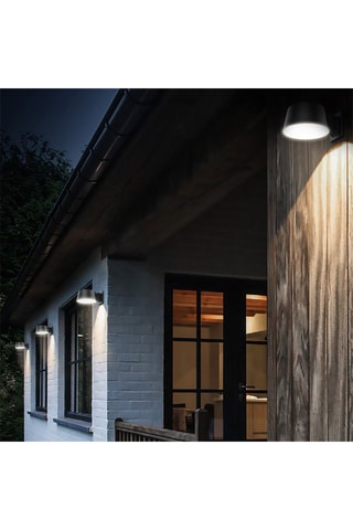 Applique LED Loopin - 8,8 W - Nero - Classe G