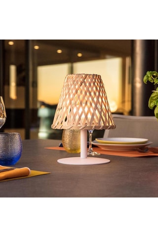 2 lampade da tavolo LED Ibiza - 1 W - Beige - 8 h di autonomia - Classe G