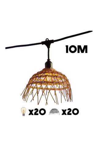 Decorazione a energia solare LED Skynny Solar LED - Bianco caldo - 1 W