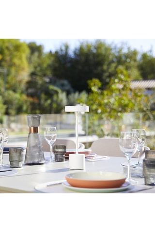 2 lampade da tavolo LED Roby - 2 W - Bianco - 50 h di autonomia - Classe E