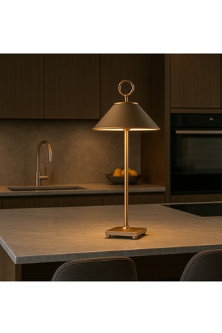 Lampada da tavolo LED senza cavo Marais - Dorato - 2 W