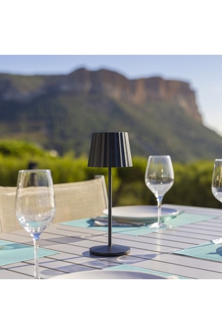 6 lampade da tavolo LED senza cavo Abby - Nero - 2 W