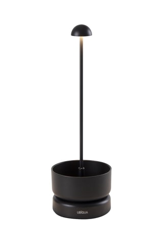 Lampada da tavolo LED senza cavo Basket - Nero