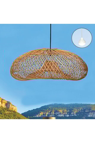 Lampadario LED Sevia - 6,75 W - Beige - Classe G