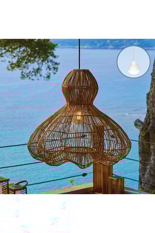 Lampadario LED Ronda - 6,75 W - Beige - Classe G