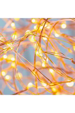 Decorazione presa elettrica LED Party Clear - Bianco caldo