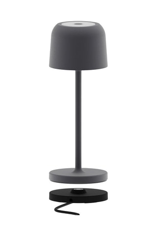 Lampada da tavolo senza fili LED ricaricabile Sophia - Antracite