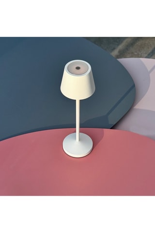 9 lampade da tavolo LED Emily - Bianco  - 1,8 W