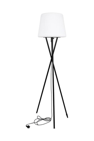 Lampada da terra su treppiede senza fili LED Try C150 - Bianco e nero - 5 W