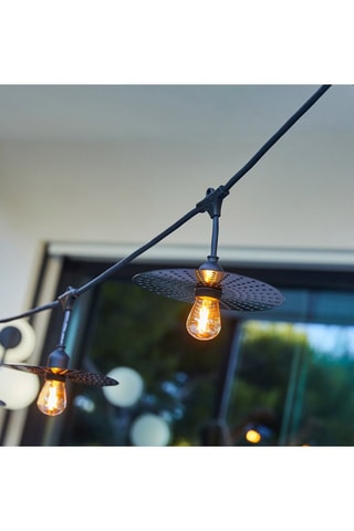 Decorazione luminosa da interno ed esterno 10 LED con presa elettrica Planet Light - 6 m