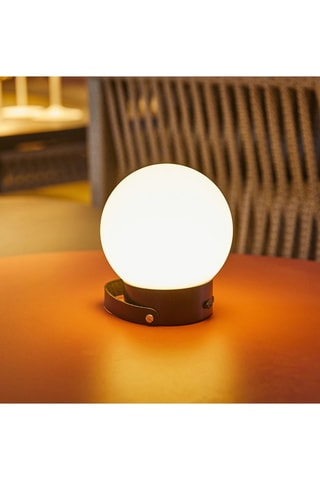 Torcia solare senza fili LED Globy Nomad - Bianco