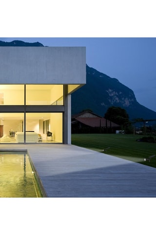 2 faretti solari LED 2-in-1 Spiky - Nero - 2 x 5 W