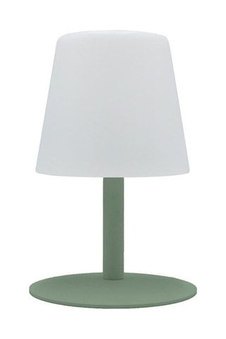 Lampada da tavolo senza fili LED ricaricabile Standby - Verde e bianco