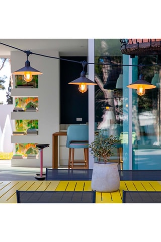 Decorazione luminosa LED Mini Hawai - Bianco caldo - 10 x 3 W