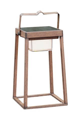 Lanterna a energia solare LED Verona - Marrone