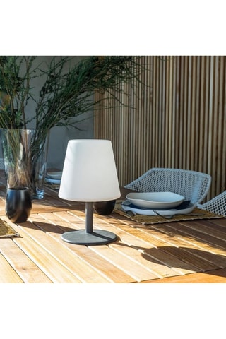 2 lampade LED da esterno Standy Mini Rock - Bianco e nero