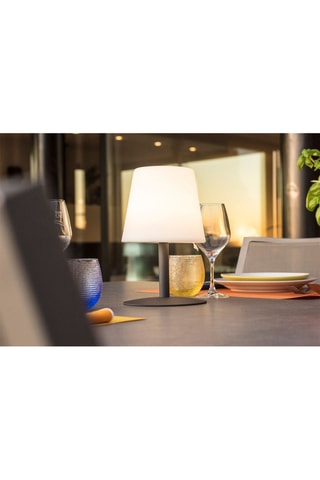 2 lampade LED da esterno Standy Mini Rock - Bianco e nero