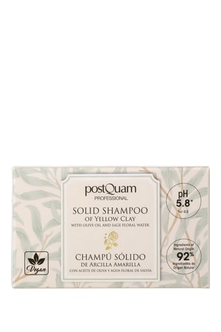 Vaste shampoo met gele klei - Geschikt voor elk haartype - 70 g