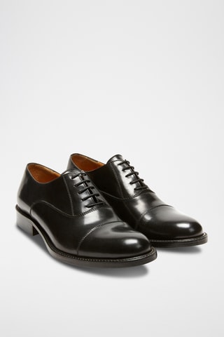 Derbies de couro Mckay - Preto